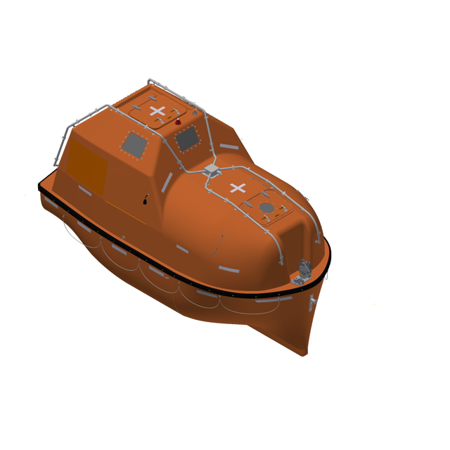 VIKING Norsafe, JYN-50 MKI , conventional (22 persons)